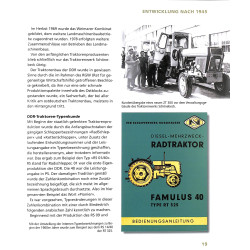 Verdiente Aktivisten Traktoren und Ackerschlepper der DDR