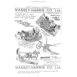 The Advertising of Massey Harris, Ferguson and Massey Ferguson