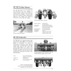 Early Massey Ferguson Implements – and the Tractors