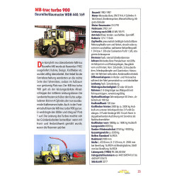 Das MB-trac Typenbuch