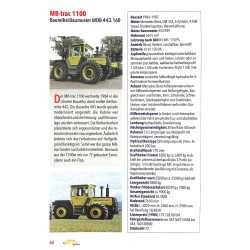 Das MB-trac Typenbuch