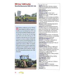 Das MB-trac Typenbuch