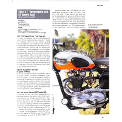 Triumph Motorräder seit 1937