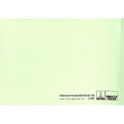  D71 Betriebsanleitung Trakroren Deutz Fahr