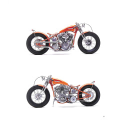 Chopper  Kunstwerke auf Rädern