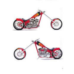 Chopper  Kunstwerke auf Rädern