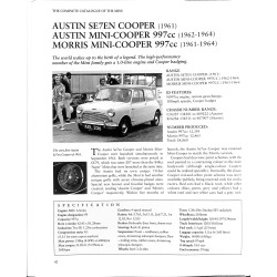 The Complete Catalogue of the Mini