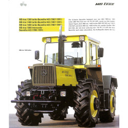 MB-TRAC Alle Modelle seit 1973