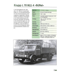 Krupp Typenkompass Lastwagen 1919-1968