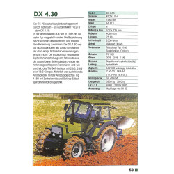 Deutz Typenkompass Traktoren seit 1978