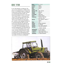 Deutz Typenkompass Traktoren seit 1978