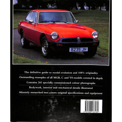 Original MGB, MGC and MGB GT V8 models