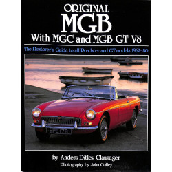 Original MGB, MGC and MGB GT V8 models