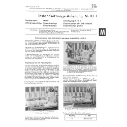 Instandsetzungs-Anleitung Hanomag-Schlepper R18,24/C218,220,224, handleiding , gebruiksaanwijzing