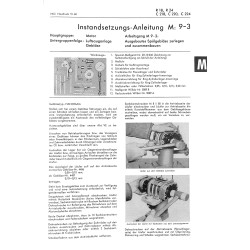 Instandsetzungs-Anleitung Hanomag-Schlepper R18,24/C218,220,224, handleiding , gebruiksaanwijzing