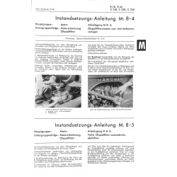 Instandsetzungs-Anleitung Hanomag-Schlepper R18,24/C218,220,224, handleiding , gebruiksaanwijzing