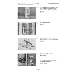 Werkstatthandbuch Porsche-Diesel, Deutz-Getriebe Typ T25, werkplaatshandboek