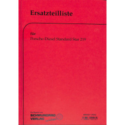 P-23 Ersatzteilliste Porsche-Diesel Standard Star 219, onderdelenlijst