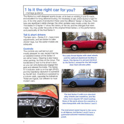 Sunbeam Alpine  Alle modellen van 1959 tot 1968