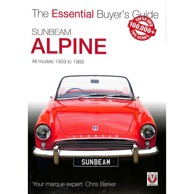 Sunbeam Alpine  Alle modellen van 1959 tot 1968