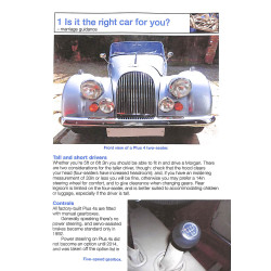 Morgan Plus 4  All models 1985 to 2019
