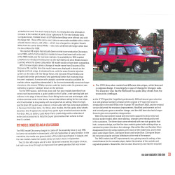 Land Rover Discovery  Het verhaal van de eerste generatie modellen, 1989-1998