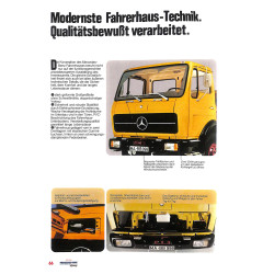 Mercedes-Benz Kipper-Prospekte  1950-1990