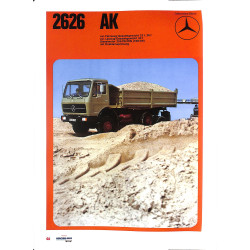 Mercedes-Benz Kipper-Prospekte  1950-1990