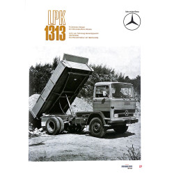 Mercedes-Benz Kipper-Prospekte  1950-1990
