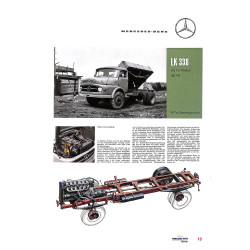 Mercedes-Benz Kipper-Prospekte  1950-1990