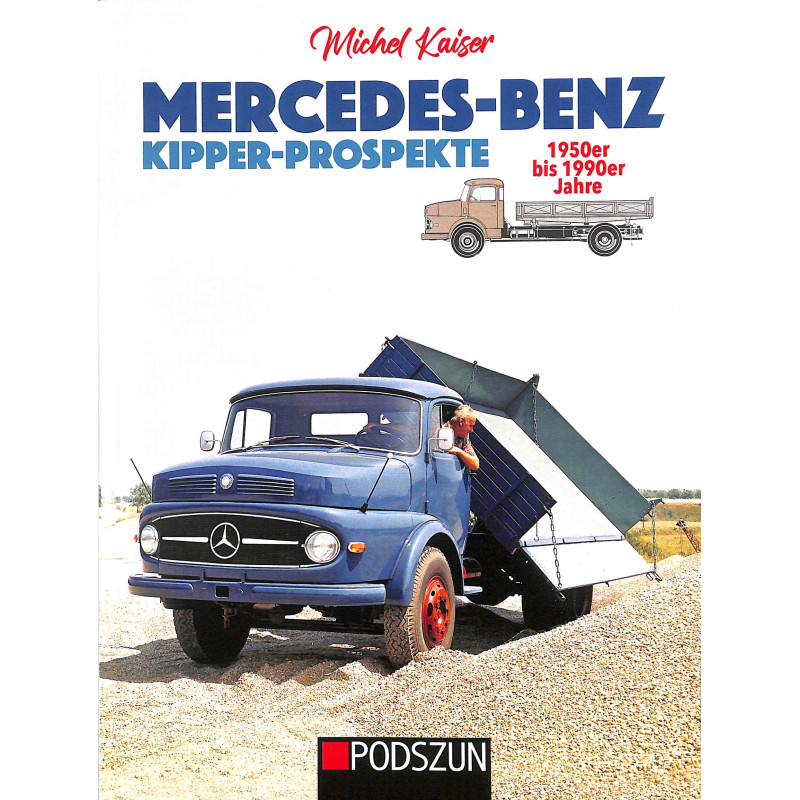 Mercedes-Benz Kipper-Prospekte  1950-1990