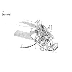 Ersatzteilliste Deutz-Dieselschlepper D5005, onderdelen lijst