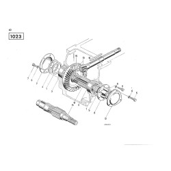 Ersatzteilliste Deutz-Dieselschlepper D5005, onderdelen lijst