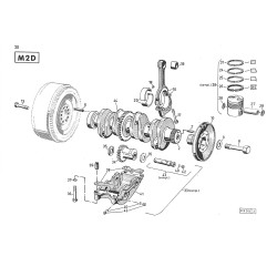 Ersatzteilliste Deutz-Dieselschlepper D5005, onderdelen lijst