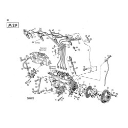 Ersatzteilliste Deutz-Dieselschlepper D5505, onderdelen lijst