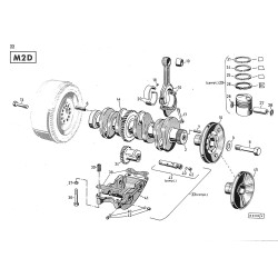 Ersatzteilliste Deutz-Dieselschlepper D5505, onderdelen lijst