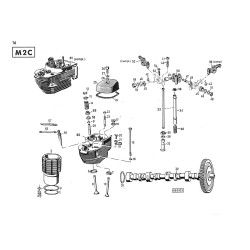 Ersatzteilliste Deutz-Dieselschlepper D5505, onderdelen lijst