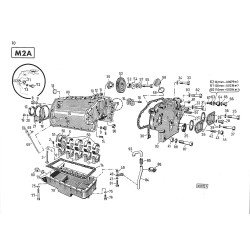Ersatzteilliste Deutz-Dieselschlepper D5505, onderdelen lijst