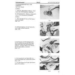 Werkstatthandbuch für luftgekühlte Deutz Dieselmotoren B/FL911/912/W/913, werkplaats handboek
