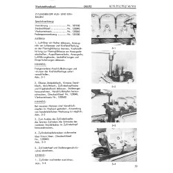 Werkstatthandbuch für luftgekühlte Deutz Dieselmotoren B/FL911/912/W/913, werkplaats handboek