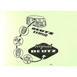 Ersatzteilliste Deutz F2L410 Z0141-42, onderdelen lijst