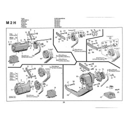 Ersatzteilliste Deutz F2L410 Z0141-42, onderdelen lijst