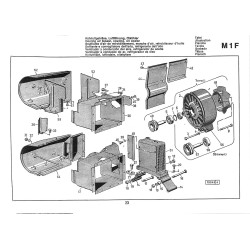 Ersatzteilliste Deutz F2L410 Z0141-42, onderdelen lijst