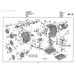 Ersatzteilliste Deutz F2L410 Z0141-42, onderdelen lijst