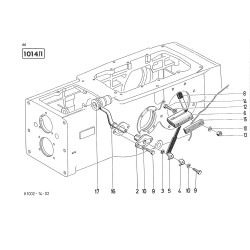 Ersatzteilliste Deutz D3006, onderdelen lijst