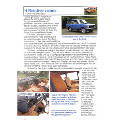 Range Rover - First Generation models 1970 to 1996
