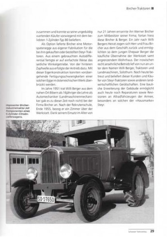 Schweizer Traktorenbau Band 2 Voorkant