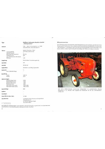 Österreichische Traktoren bis 1975 Band 1: AutroFiat  -  Schicktanz Voorkant