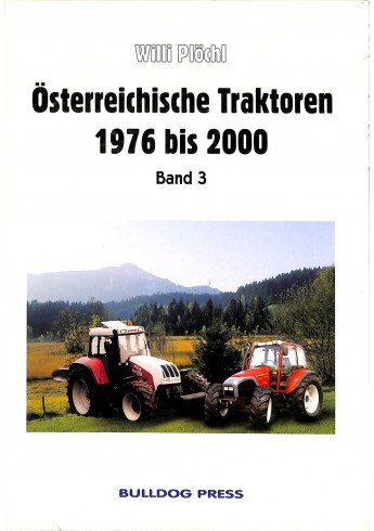 Österreichische Traktoren 1976 bis 2000 Band 3 Voorkant