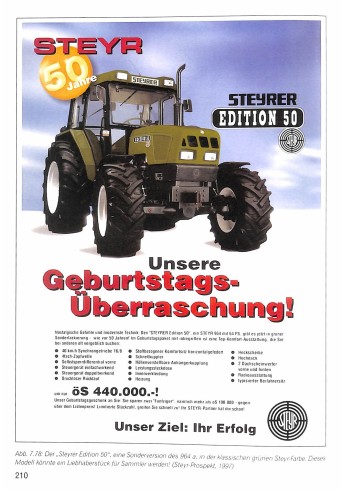 Österreichische Traktoren 1976 bis 2000 Band 3 Voorkant